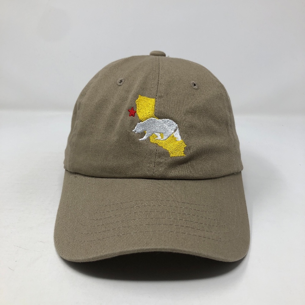 CA California Bear Cali Slouch Hat Dad Hat